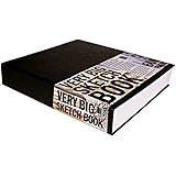 Art Alternatives Sketches in the Making Very Big Hardcover Sketchbook-Giant Sketchbook-300 Pages-Black Cover