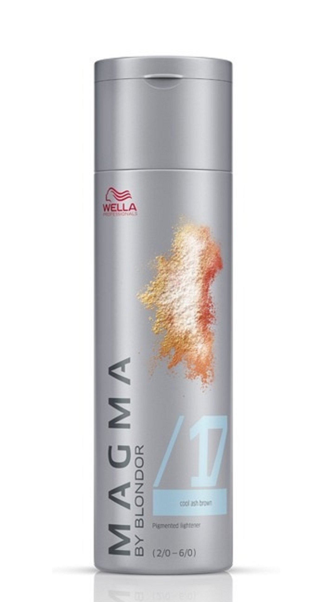 Wella Magma By Blondor Pigmented Lightener Hair Colour, No. 17 Cool Ash Brown, 0.12 kg