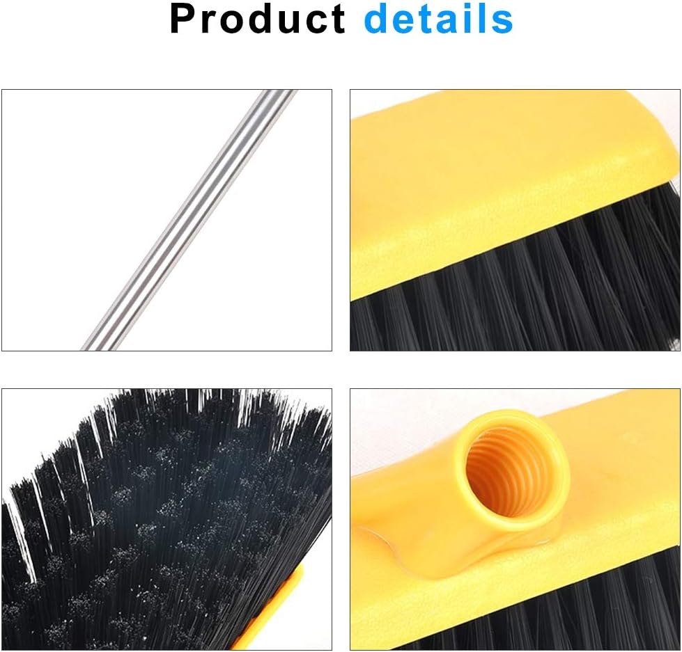 Floor Scrubbing Brush with Soft Bristles, 12.2 inch Wide - Image 3