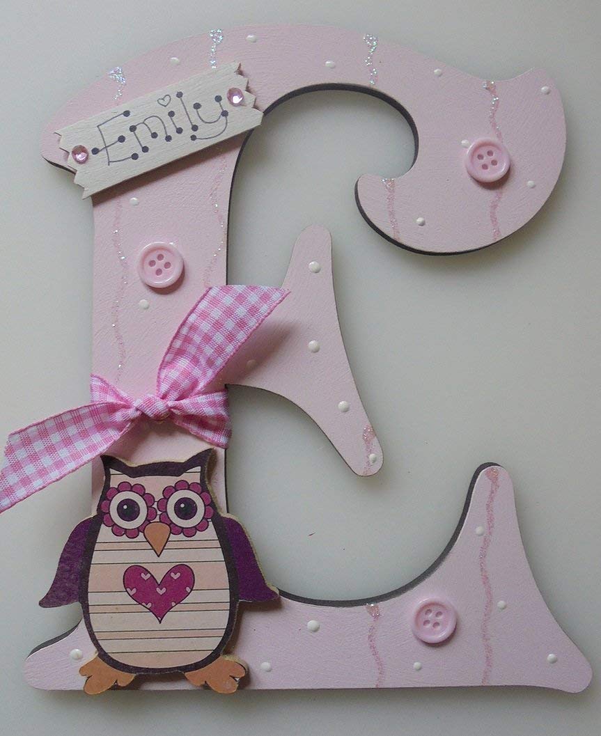 wooden letters for nursery door