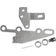 MILIPARTS Automatic Shifter Bracket and Lever Kit with Swivel/Cotter Pin Fits for GM TH200 TH200-4R TH250 TH350 TH400 TH700-R4 4L60 4L60E 4L65E 4L80E 4L85E Transmissions Replaces 35498