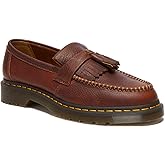 Dr. Martens Unisex-Adult Adrian Yellow Stitch Leather Loafers