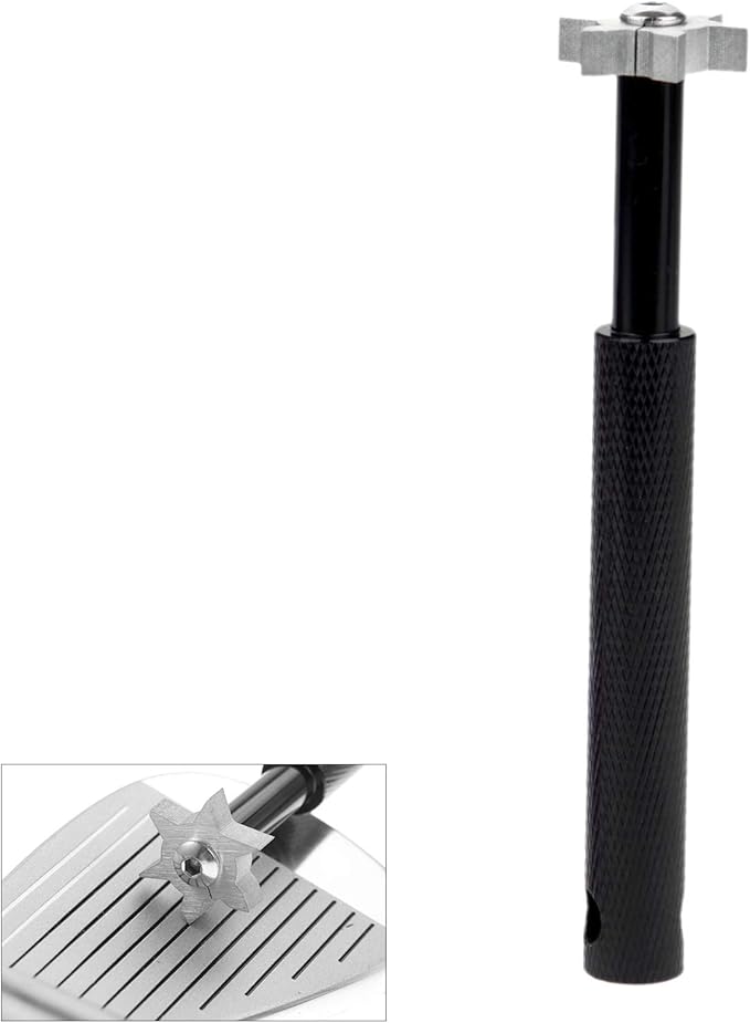 1pc Golf Club Groove Sharpener with 6 Blades Cutter Fit Iron Sets and