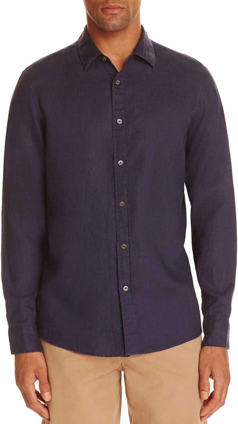 michael kors men's long sleeve shirt