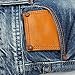 P2U Men's Jean Shorts Slim Fit Ripped Straight Denim Shorts