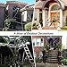 23 Feet Halloween Decorations Outdoor Giant Spider Web, 50 Inch Large Spider, Super Stretch Cobweb, 10 Glow in the Dark Spiders and 10 Small Spiders Halloween Decor Party Yard Lawn Props Haunted House