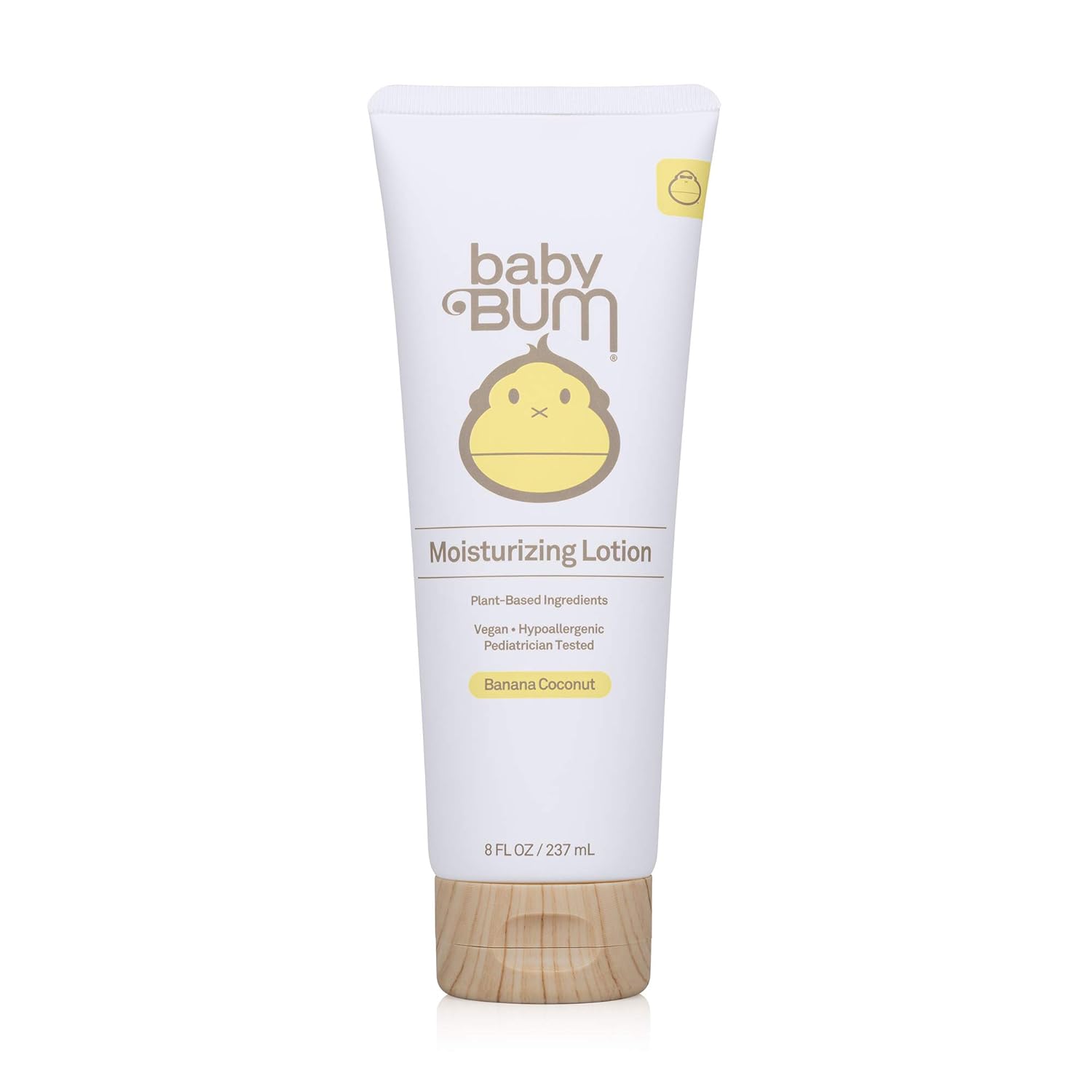 Baby Bum Everyday Lotion | Moisturizing Baby Body Lotion for Sensitive Skin with Shea and Cocoa Butter| Banana Coconut | Gluten Free and Vegan | 8 FL OZ: Baby