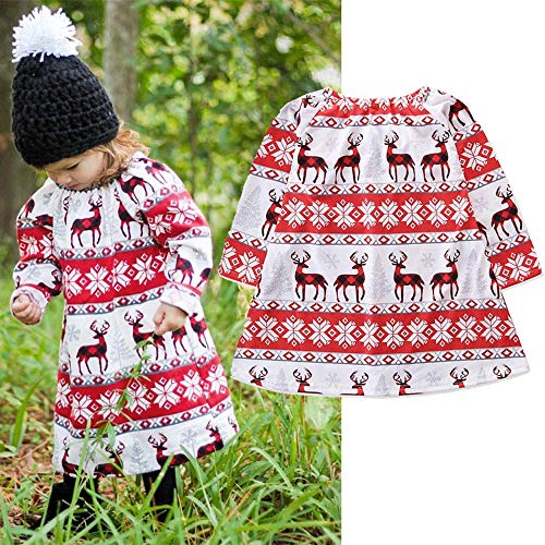Hattfart-Womens-Christmas-Reindeer-Print-Xmas-Gifts-Party-Loose-Long-Sleeve-Tunic-Blouse-Sweatshirt