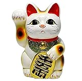 Made in Japan Lucky Cat 6.3'' Tokoname Porcelain