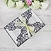 ponatia 25PCS 5.12 x 7.1 '' Laser Cut Wedding Invitations Cards with Envelopes for Wedding Bridal Shower Engagement Birthday Invite (Navy Blue)