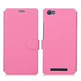 BLU Energy X LTE case, KuGi ® BLU Energy X LTE case - BW style High quality ultra-thin PU Leather Case for BLU Energy X LTE smartphone (Red)