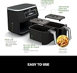 Ninja Foodi Dual Zone Digital Air Fryer 7.6L 2 Drawers 6-in-1 AF300UK view 3