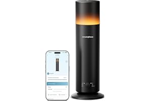AMAZING FLOWER Smart Waterless Diffuser, Essential Oil Diffuser Scent Air Machine with APP Control, Smart Schedules, Nightlig