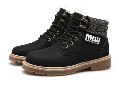 Amazon Jomo S ブーツ メンズブーツ 綿靴 裏起毛 ボア ウインター