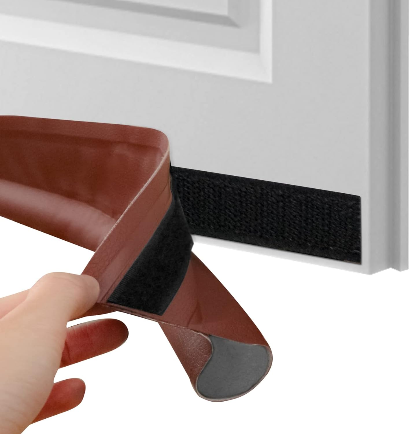 Draft Stoppers - Aosivm Under Door Draft Stopper,Door Draft Blocker,Under The Door Draft Guard,Weather Stripping Noise Cold Air Blocker Window,Washable,Dust Proof,Removable,Adjustable Door Sweeps 38