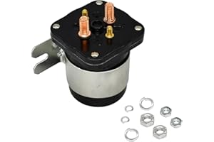 DISENPARTS 586-902 586-105111 Solenoid Contactor 12VDC 200A Compatible with White Rodgers Trombetta 114-1211-020 114-1211-010 Replace 15-550 SBJ4201 SO51221