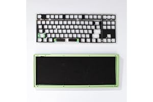 Mintcaps 2-Piece Keyboard Sound Dampening Set - 87 Layout Silencer Pad Gasket EVA Foam for Mechanical Keyboard Switches