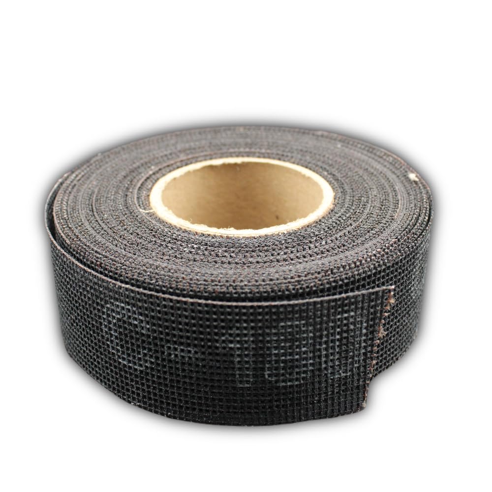 JD Brands Open Mesh Abrasive Cloth Roll Silicone Carbide 180Grit 38mm x 10M For Use On Wood, Metal, Plasterboard, Copper Pipes