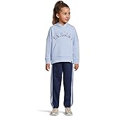 adidas baby-girls Graphic Hooded Pullover Joggger Set (Toddler/Little Kid)