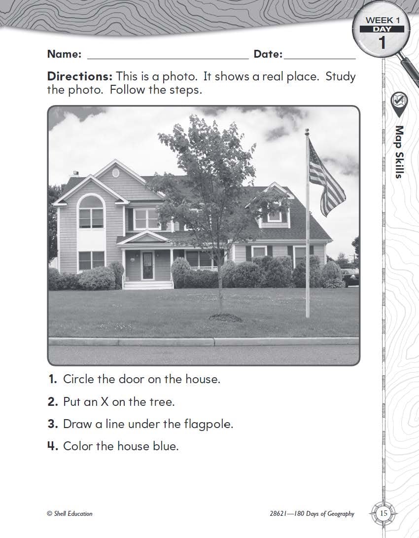 180 Days™: Social Studies, Geography for Kindergarten Practice Workbook for Classroom and Home, Cool and Fun Practice Created by Teachers (180 Days of Practice) Feb 27, 2018