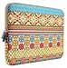 PLEMO Bohemian Style Canvas Fabric 15-15.6 Inch Laptop/Notebook Computer/MacBook/MacBook Pro Sleeve Case Bag Cover, Sunlight Garden