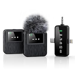 BAILIXIN 3-in-1 Professional Wireless Lavalier