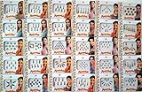 12 Different Packets of India Traditional Bindi Tika Tattoo