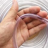 Yesallwas PVC Hose Tubing 8mm ID 10mm OD 3 Meter Clear Translucent Plastic Pipe view 4
