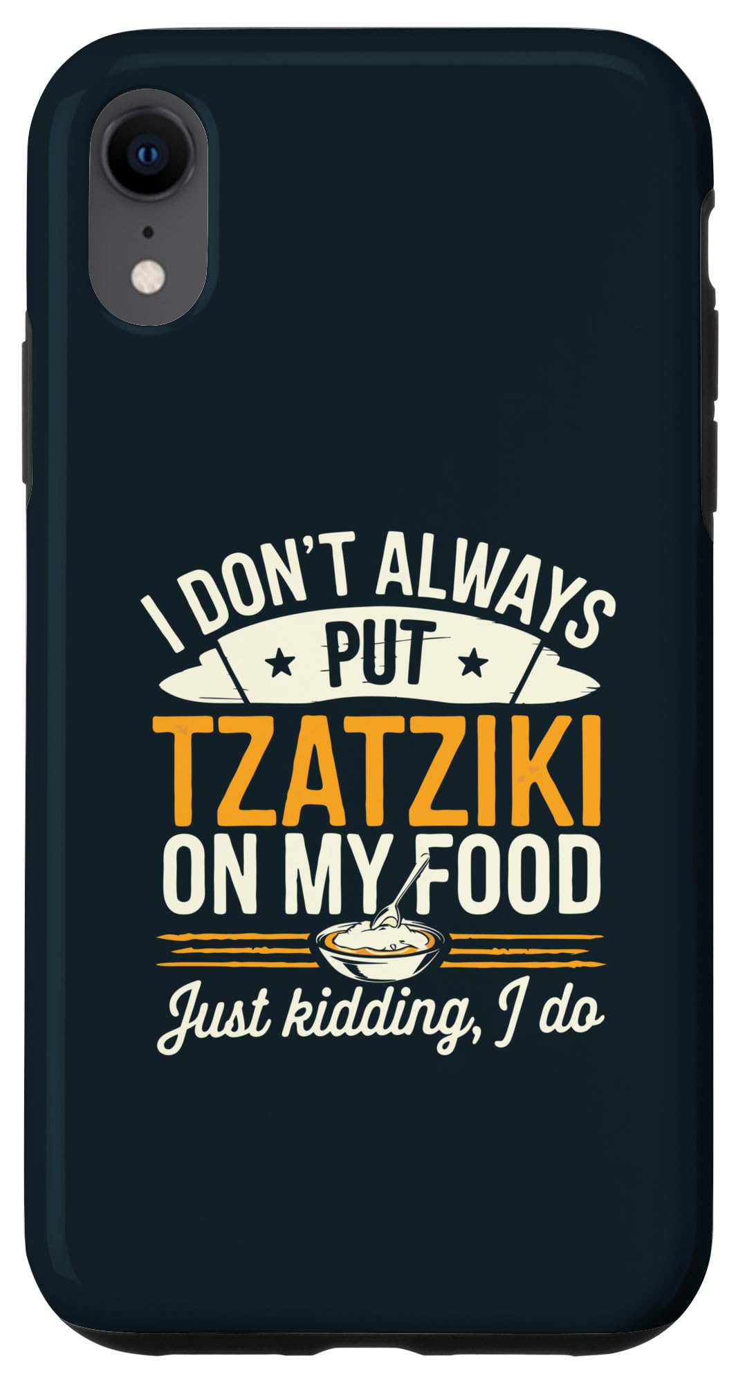 iPhone XR Tzatziki Lover Greek Foodie Tzatziki Case