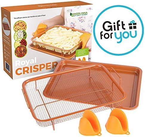 NEW 2018 COPPER FRYING PAN CRISPER COPPER CHEF PAN AS SEEN ON TV NON STICK COPPER PAN FOR HOUSEWIVES AND CHEFS