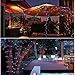 GREEMPIRE String Lights Outdoor, 120 Led 46ft Waterproof Fairy Lights Dimmable/Timmer Battery Powered Decorative Lights with Remote for Garden Patio (Multi-Color)