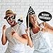 PartyGraphix DIY Happy Birthday Props for Photo Booth Stand - Suitable for His or Hers Party Celebration (34 Count, Silver Kit)