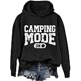 PKBWVER Camping Mode Sweatshirt & Hoodie Camping Sweatshirts For Women