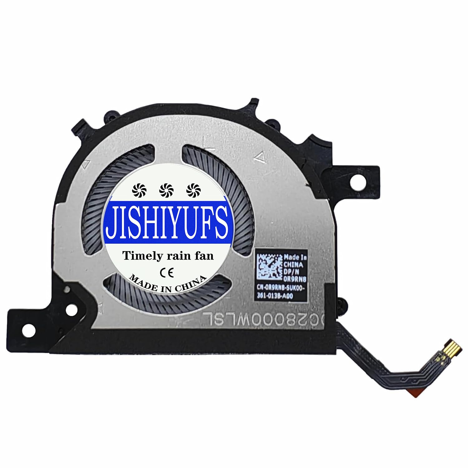 JISHIYUFS New CPU Cooling Fan for Dell XPS 13 9315 2022 0R9RN8 EG50030S1-C210-S9A DC28000WLSL DC5V 0.19A Fan