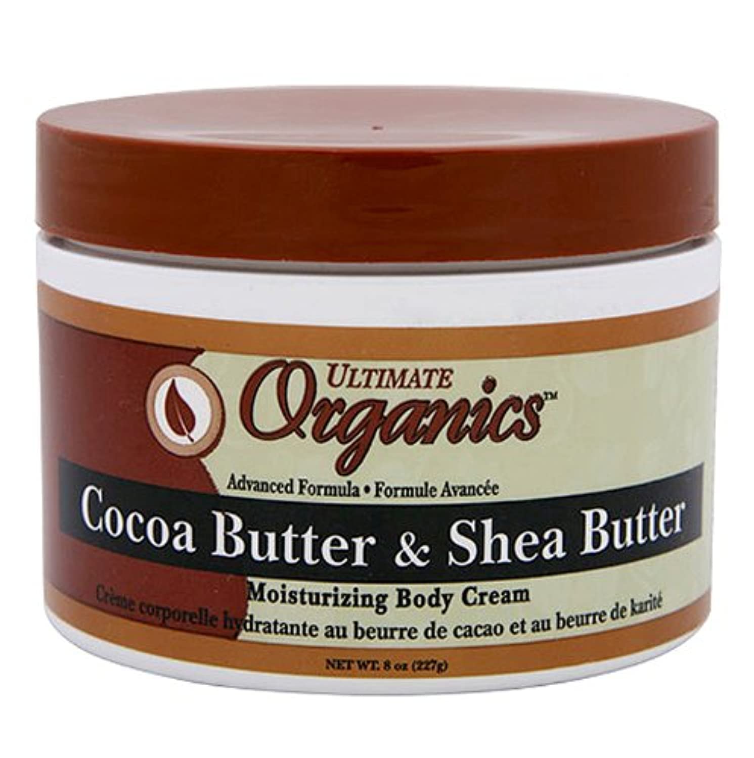 Ultimate Organic Cocoa Butter & Shea 235 ml Jar by Ultimate Organic