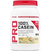 GNC Pro Performance 100% Casein Powder, Vanilla Cream, 28 Servings | Delivers Slow Digesting Amino Acids for Sustained Muscle Recovery, Gluten-Free, Third Party Tested for Purity and Potency