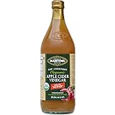 Mantova Apple Cider Vinegar, 34 Fl Oz, Pack of 1 | Raw Unfiltered, Certified Organic, Contains Probiotics