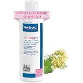 Allermyl Medicated Pet Shampoo Hypoallergenic, Soothing and Moisturizing Shampoo for Allergic Dogs and Cats (by Virbac)
