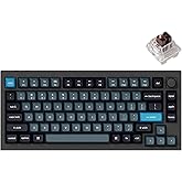 Keychron Q1 Pro Wireless Custom Mechanical Keyboard, QMK/VIA Programmable Full Aluminum 75% Layout Bluetooth/Wired RGB with Hot-swappable Keychron K Pro Brown Switch Compatible with Mac Windows Linux