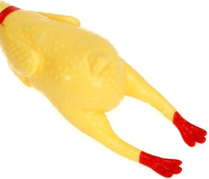 Amazon Myoffice悲鳴鶏 押し叫ぶ チキン ニワトリ 面白い 鋭いチキン鳴き声 おもちゃ 贈り物 おもちゃ雑貨 おもちゃ