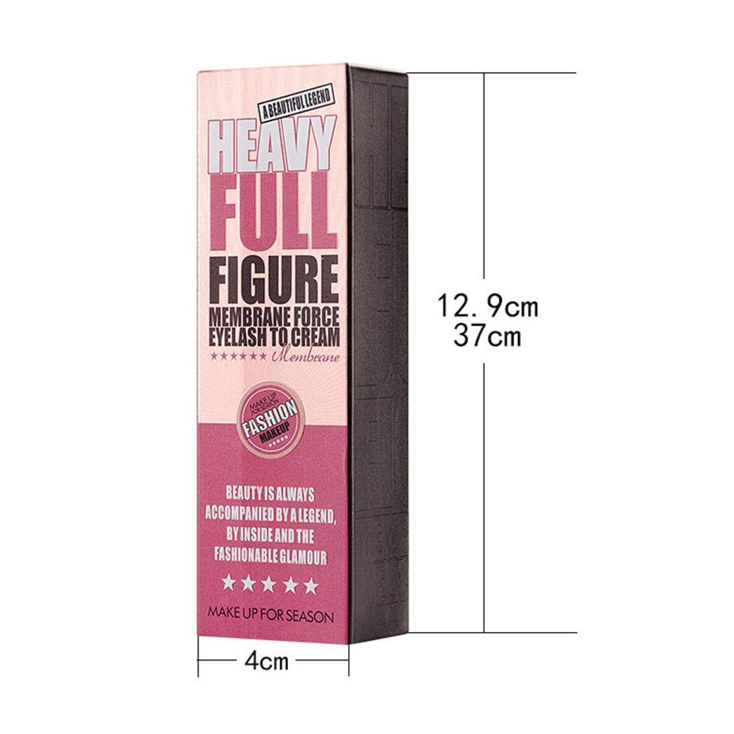 Minlop Cosmetics Vegan 4D Wimperntusche Mascara Wimpernverlängerung Schwarz für Augen Schminken & Verlängerung Wasserdicht Natürlicher Wimpern