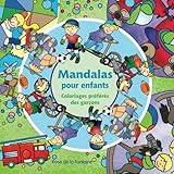 Coloriages préférés des garçons: Mandalas pour enfants (French Edition) by Jean Baszczak, Tomas Kozlowski