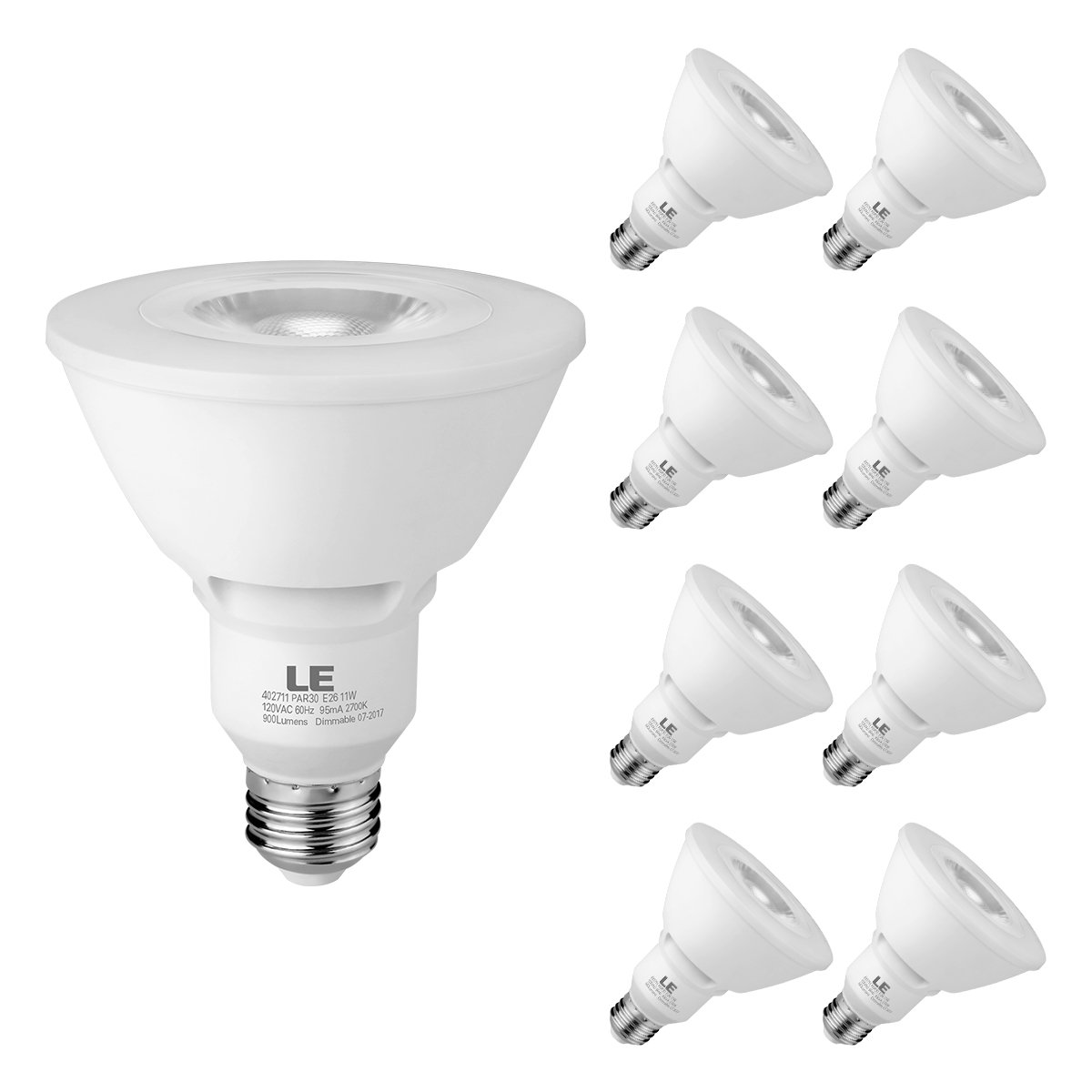 Best Sunco Lighting Par30 Led Bulb, 11W=75W, Dimmable, 2700K Soft White, 850 Lm, E26 Base, Flood Light