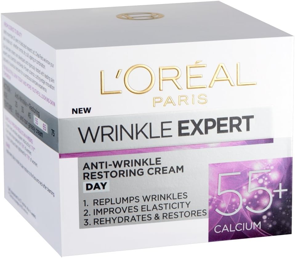 loreal face cream 55