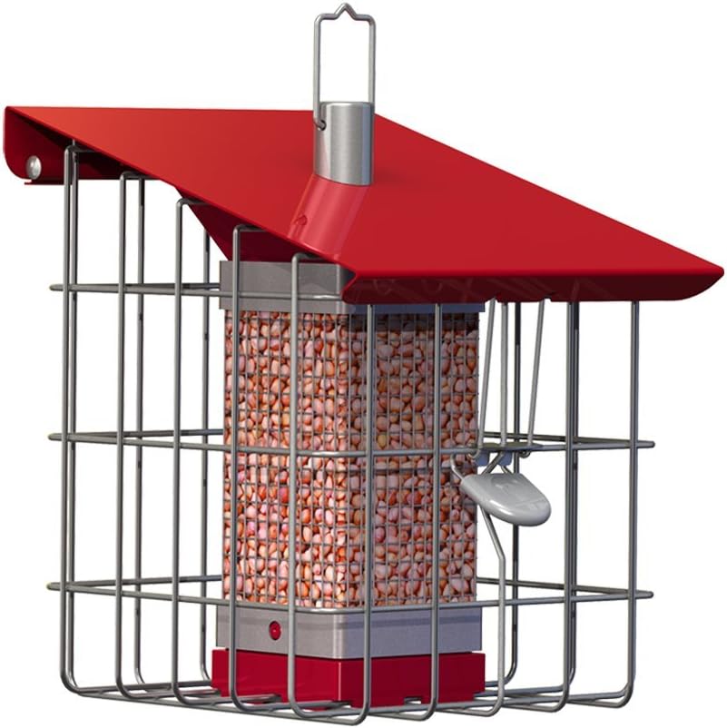 The Nuttery NC0010 Geohouse Compact Peanut/Sunflower Seed Feeder
