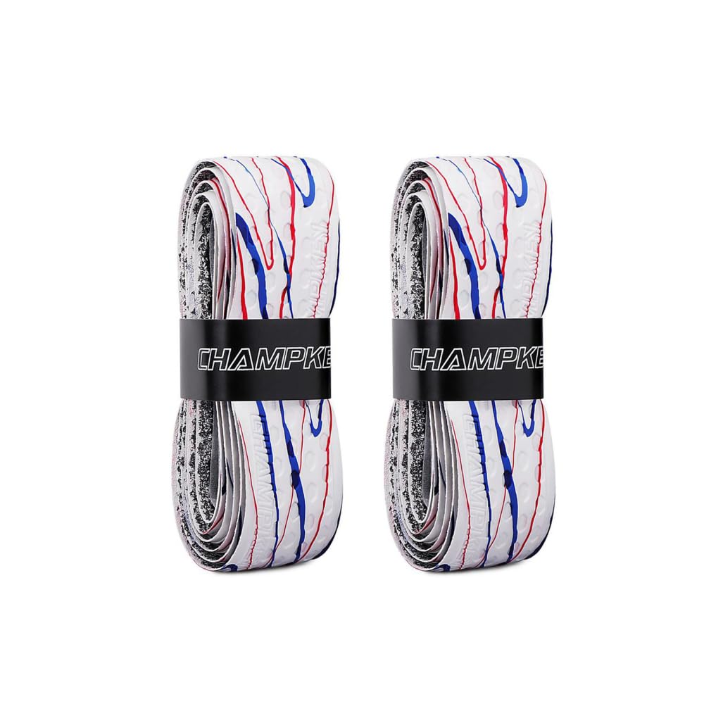 DONGKER 2PCS Baseball Grip Tape,1.75mm Soft and Shock-Absorbing Bat Tapes for Old Baseball Tennis Softball Ice Hockey Grips bat Grip