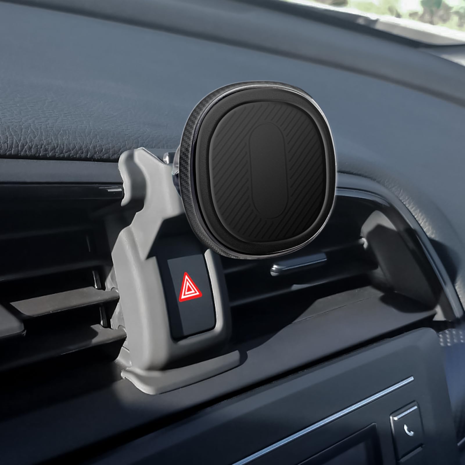 Photo 1 of Mengfly Car Phone Holder, Air Vent Phone Stand Mount, for Honda Civic 2021 2020 2019 2018 2017 2016, Auto Dashboard Magnetic Navigation Bracket, for iPhone, Samsung and All Smartphone