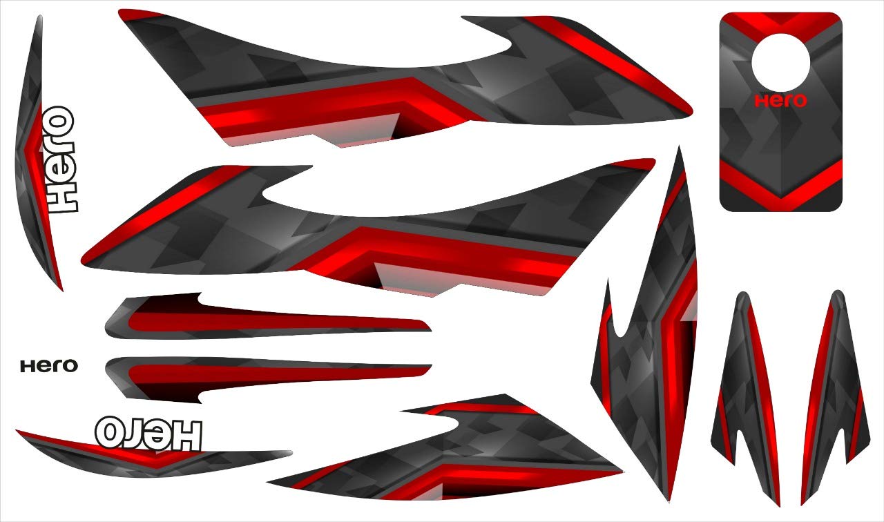 bike backlight sticker design