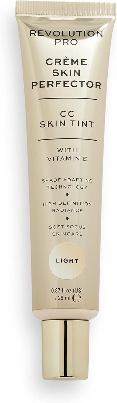 Revolution Pro CC Perfecting Skin Tint Foundation Light 26ml Shade Adapting