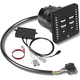15270-001 LED Trim Tab Tactile Switch Kit for Lenco Single Actuator System | Two-Piece LED Tactile Trim Tab Switch Kit with 36" Pigtail, for Single Actuator System, Plug &amp; Play Control Box
